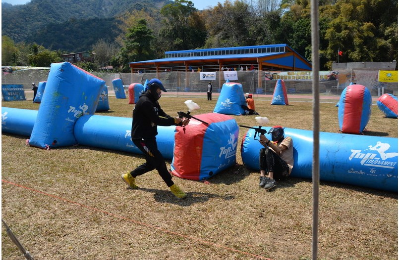 20230315 漾新聞----運動i臺灣2.0漆彈賽首度移師六龜高中 攜手桃源國中師生體驗槍林彈雨震撼